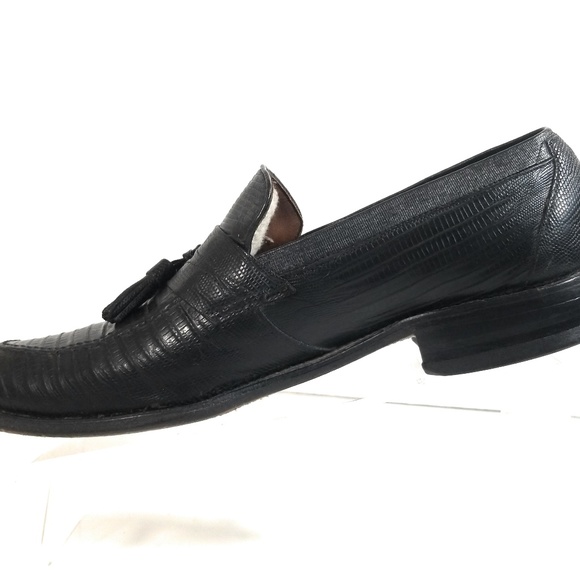 Allen Edmonds Clayton Men Lizard Loafers Sz 10 A main image 8